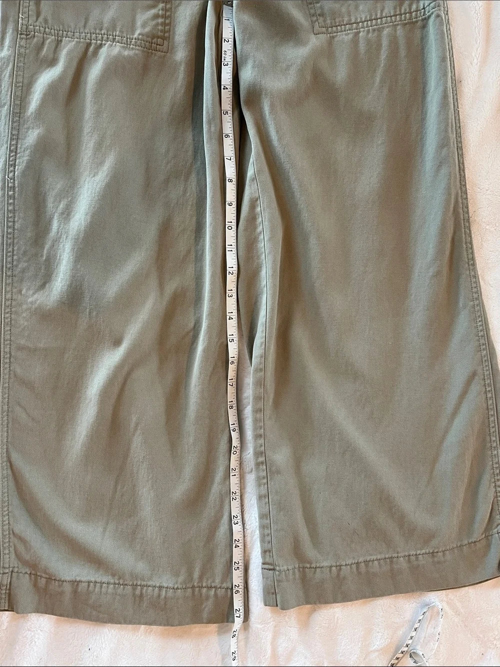 Banana Republic Womens Super-Soft Soma Mid-Rise Wide-Leg Pants in Mushroom Taupe
